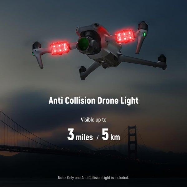 NEEWER Drone Strobe Light for DJI Mini 4 Pro Mini 3 2 SE Mavic Air 3 2 Firehouse Carousel 2