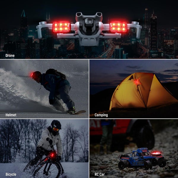 NEEWER Drone Strobe Light for DJI Mini 4 Pro Mini 3 2 SE Mavic Air 3 2 Firehouse Carousel 8