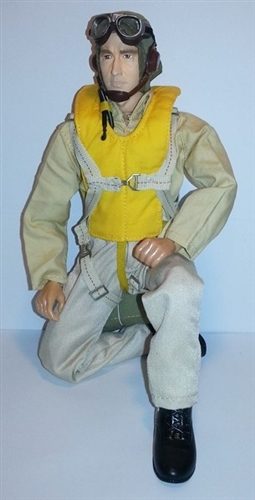 Warbird Pilots Quality Super Light Pilot Figures - This Auction 12" USAAF Carousel 2