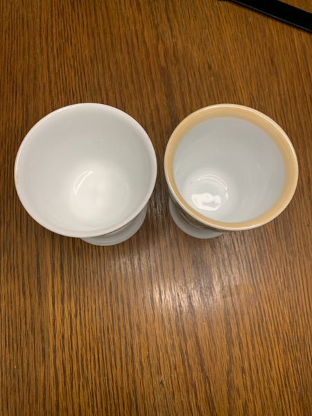 Antique German Hot Chocolate mugs x 2 Carousel 2
