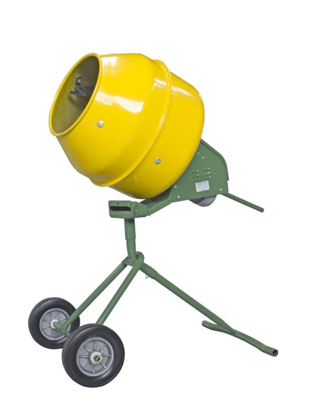 Concrete Mixer 140L Electric Brick layers Favourite Carousel 1