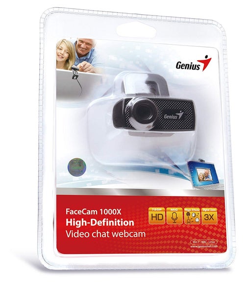 Genius FaceCam 1000X HD Webcam 12 Month Return to Base NZ Warranty Carousel 2