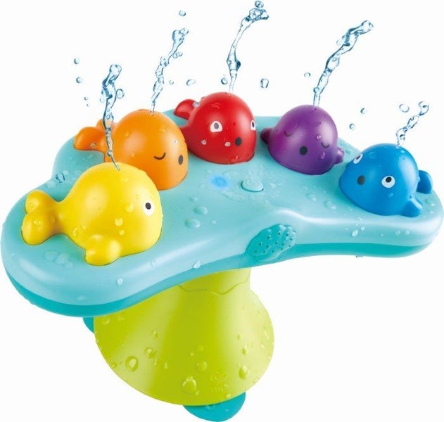 Hape Musical Whale Fountain Carousel 2