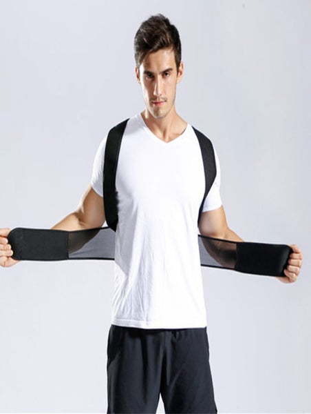 Adjustable Back Posture Corrector Therapy Shoulder Lumbar Brace X-LARGE62863869485571113