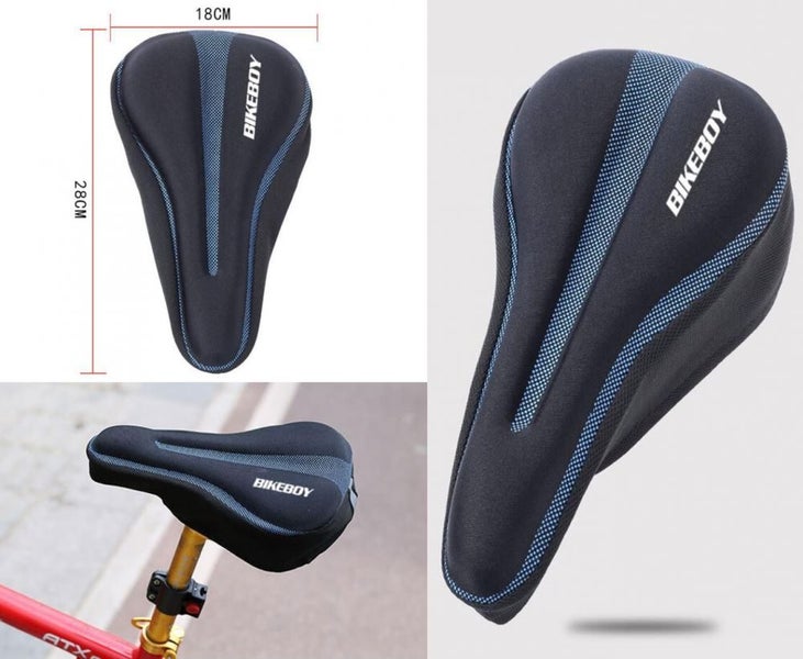 Bike Seat 3D Silicone Gel Pad Seat Saddle Cover Carousel 1