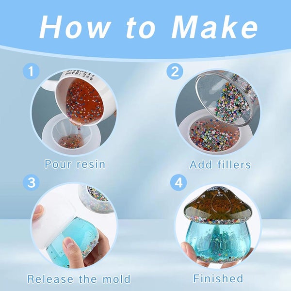 Epoxy Resin Moulds Silicone Molds (Auckland Stock) Carousel 8