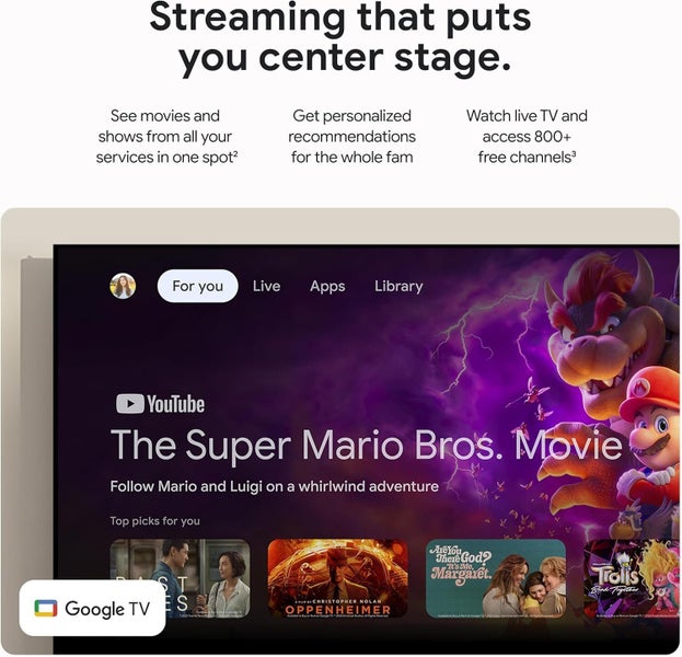 Google TV Streamer (4K) Porcelain Carousel 5
