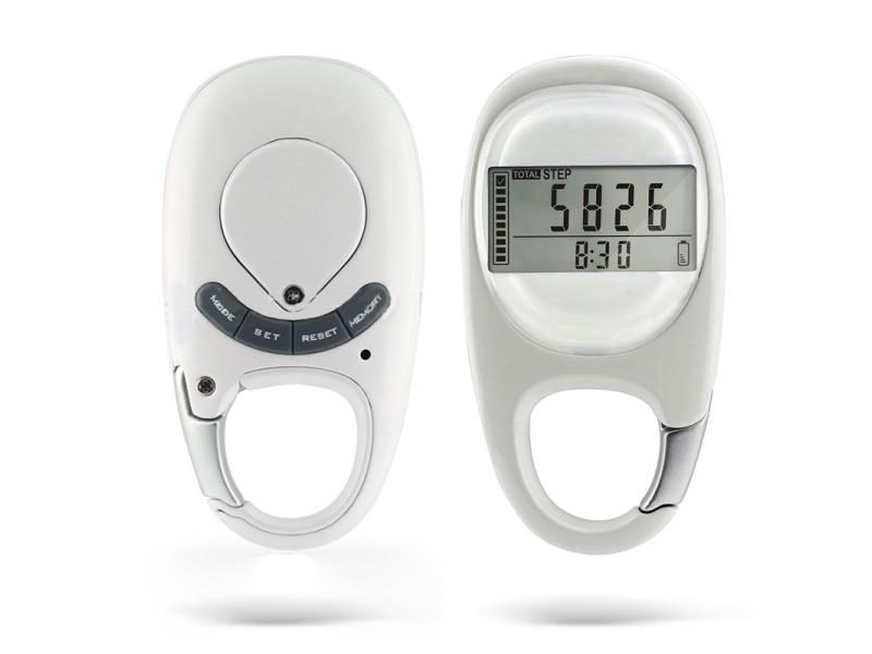 New Portable Walking Distance Exercise Pedometer Fitness Activity Step Counter Carousel 1