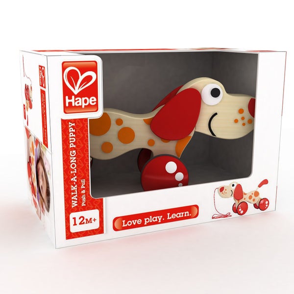 Hape: Walk-A-Long Puppy Carousel 4