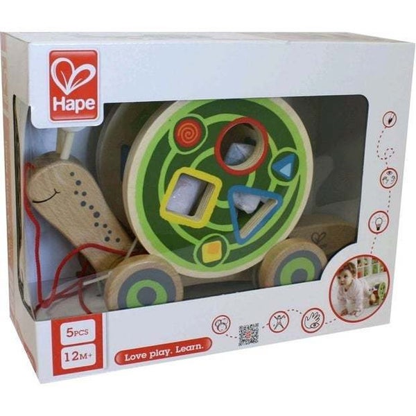 Hape: Walk Along Snail Carousel 4
