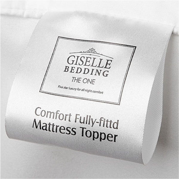 Mattress Topper Pillowtop 1000GSM Microfibre Filling Protector Double Size Carousel 2