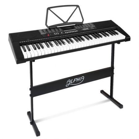 61 Keys Electronic Piano Keyboard w/Holder Music Stand Carousel 2