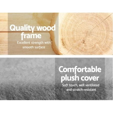 Cat Tree 82cm Trees Scratching Post Scratcher Tower Condo House Furniture Carousel 7