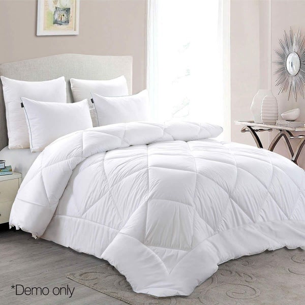 Giselle Bedding Queen Size 400GSM Microfibre Bamboo Microfiber Quilt Carousel 1