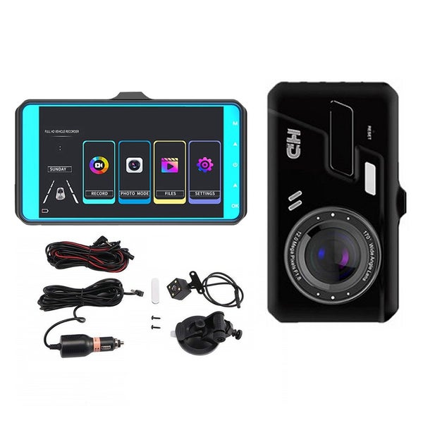 Touch Screen Dash Cam 2 Channel Front and Rear Car Camera-Channel Dash Cam Carousel 2