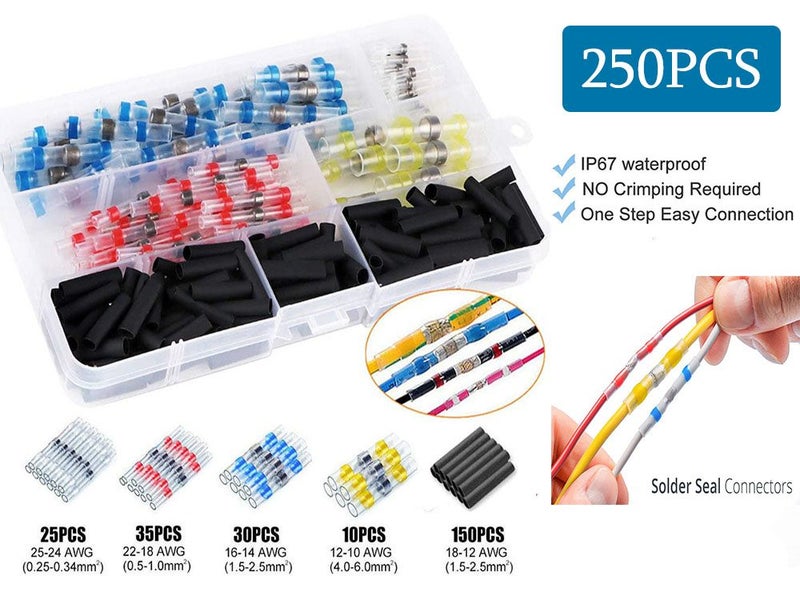 Heat Shrink Tube Set 250PCS Carousel 15