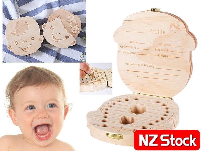 Baby Tooth Box Teeth Storage Box NZ Clearance Carousel 1
