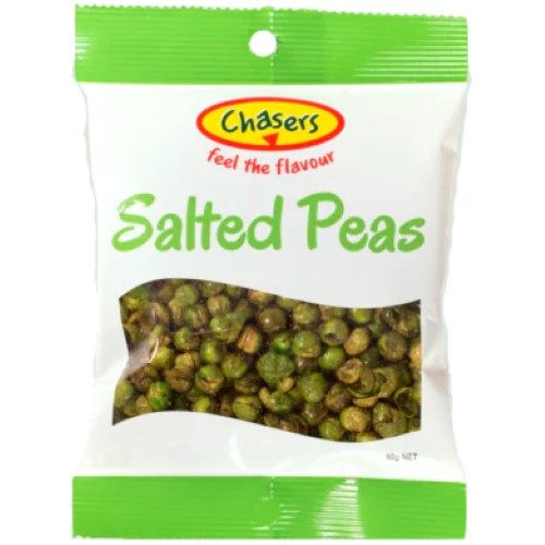 Chasers Salted Peas 200g ( 6 Pack ) Carousel 1