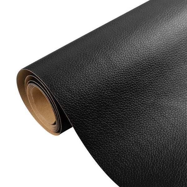 5Pcs Self Adhesive Leather Repair Patch for Car Seat Sofa Bag Furniture-Black Carousel 1