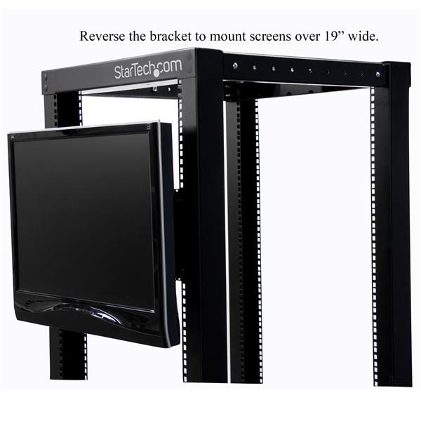 Universal VESA LCD Monitor Mounting Bracket for 19in Rack or Cabinet Carousel 6