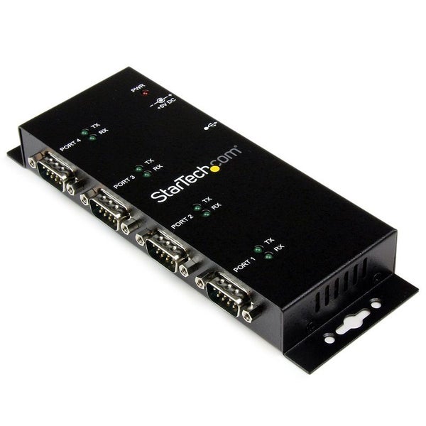 StarTech.com ICUSB2324I 4 Port USB to RS232 Serial Adapter Hub Carousel 1