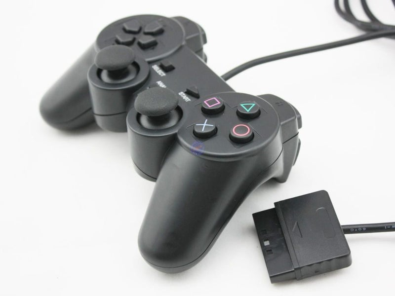 Joystick Game Controller For Sony Playstation 2 PS2 Wired vibration feedback PS Carousel 2