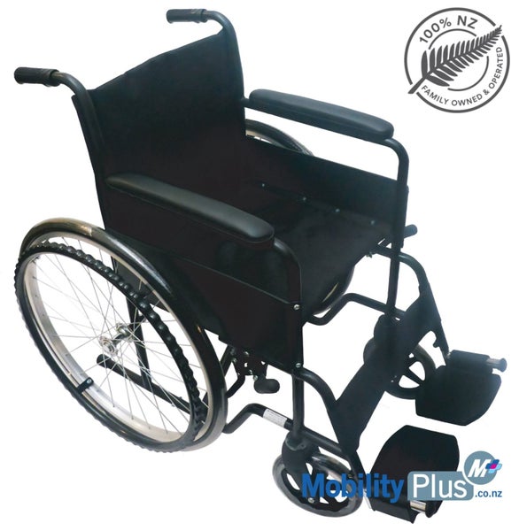 Goldfern Economy Manual Wheelchair - Strong, Comfortable & Affordable Carousel 1