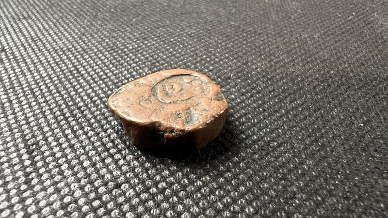1840-1850 1 Paisa - Akbar Shah II [Ganpat Rao] Copper Coin - Lot Y555 Carousel 2