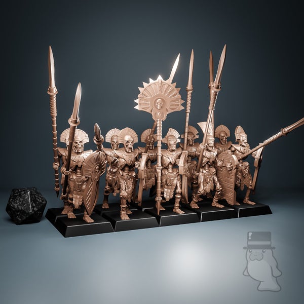 Tomb King Proxies - Crab Miniatures - Pharoahs Legacy Undead Army Carousel 1