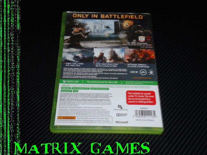 Battlefield 4 (Xbox 360, 2013) Carousel 2