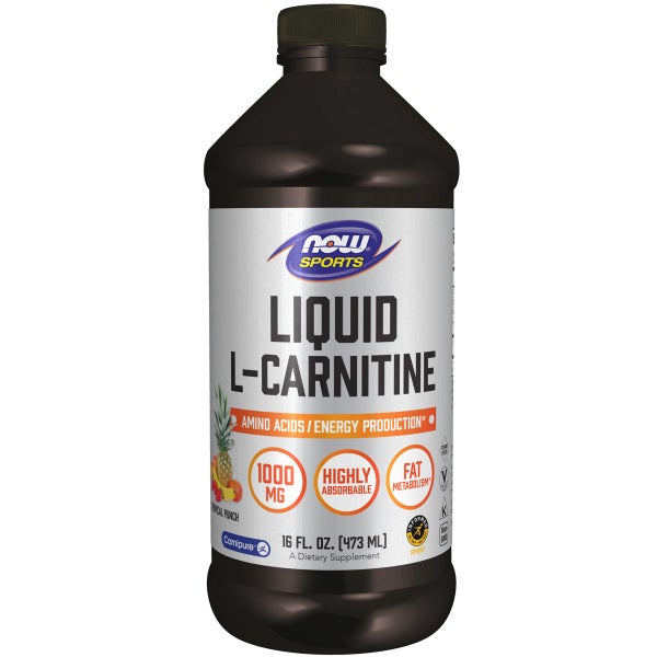 L-Carnitine Liquid, Tropical Punch Flavor 1,000mg - 473ml Carousel 1