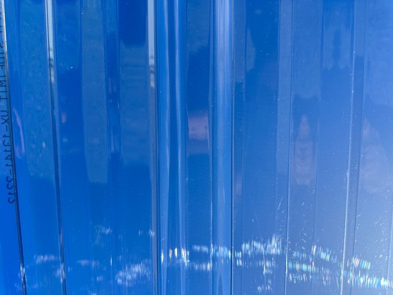3M Length - Colour Grey - Trimdek Profile, Polycarbonate Roofing Sheet Carousel 15