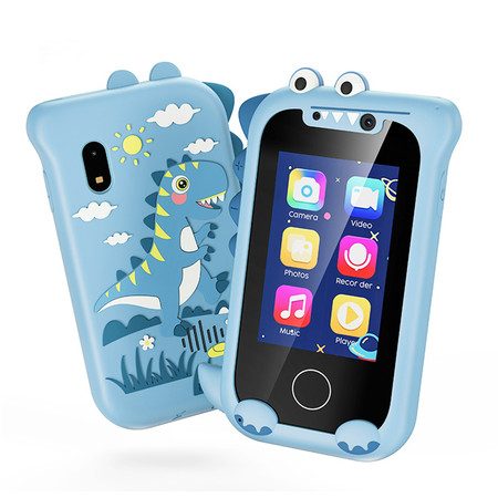 Kid Smart Phone, Christmas Birthday Gifts for 4 to 9 Year Old, Blue Carousel 1