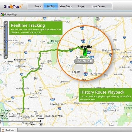 GPS Tracker Carousel 2