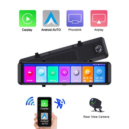 Wireless Carplay Android Auto Car Driving Recorder Carousel 1