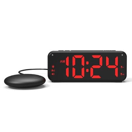 Super Loud Bed Alarm Clocks with Bed Shaker Carousel 1