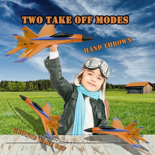 RC Plane Hornet Strike Fighter for Kids Boys Beginners Fighter Jet Toy Carousel 2