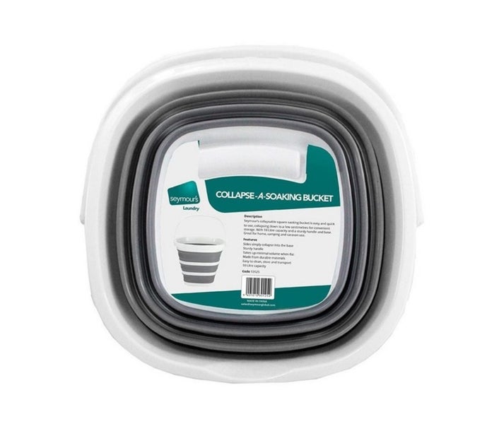 Seymours Collapse-A 10L Square Bucket - Folding Bucket - Collapsible Bucket Carousel 2