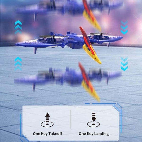Pterosaur Flying Remote Control Toy for Kids, One Key Start Carousel 2