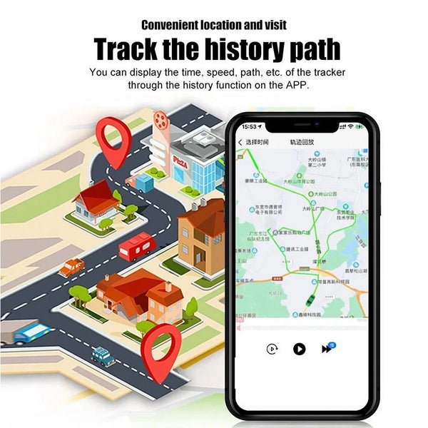 Mini Car GPS Tracker Vehicle GPS Locator Carousel 2