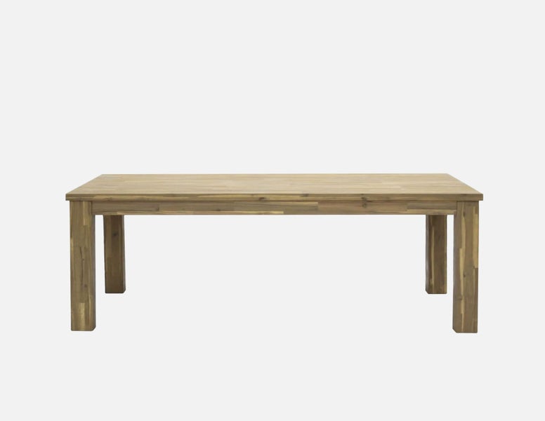 Dining Table Solid Wood Acacia Carousel 1