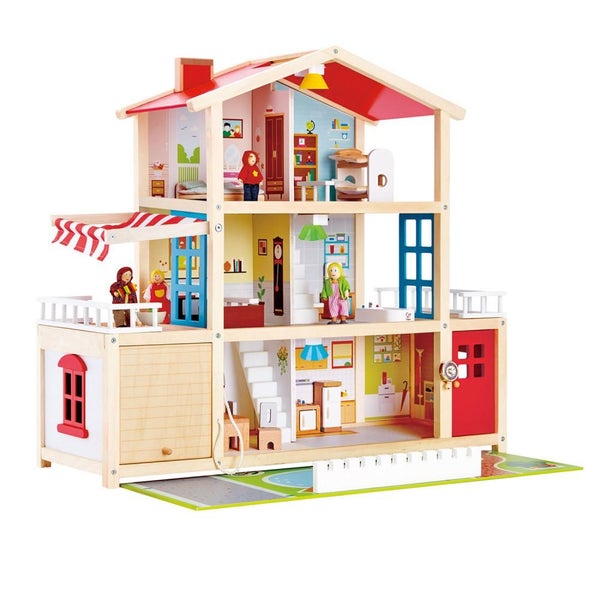 Hape - Doll Family Mansion Carousel 1