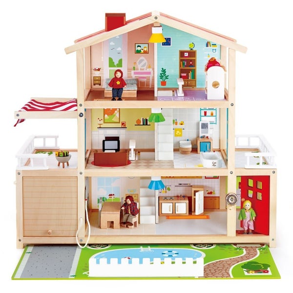 Hape - Doll Family Mansion Carousel 2