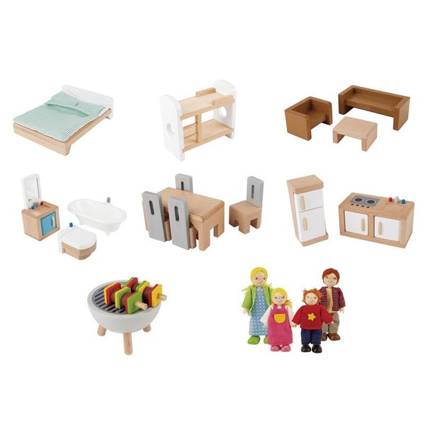 Hape - Doll Family Mansion Carousel 8