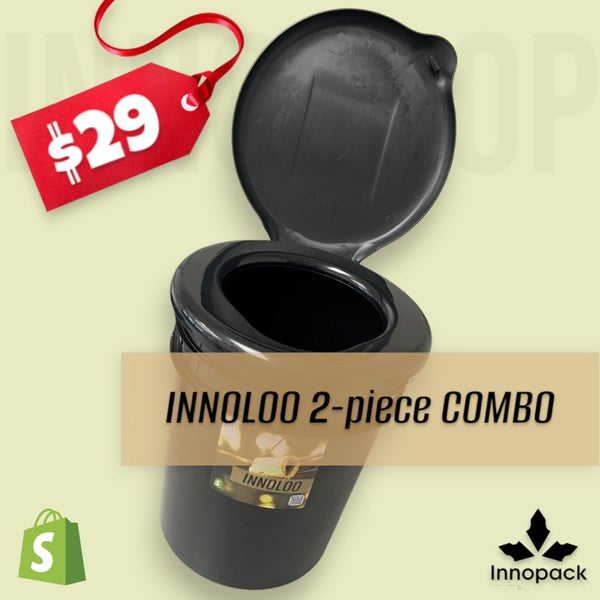 INNOLOO 20L PAIL & TOILET SEAT COMBO Carousel 1