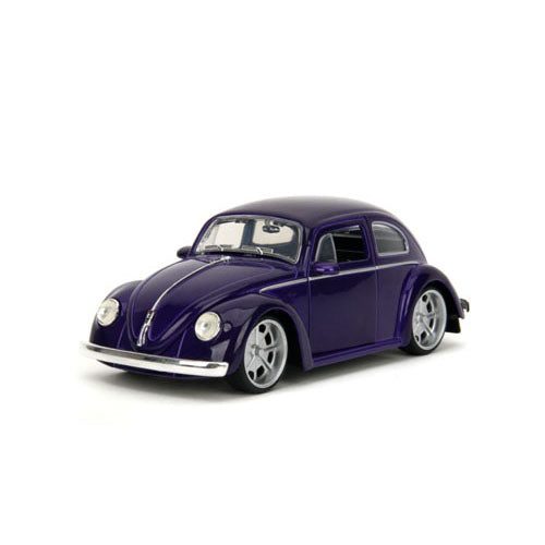 Wednesday TV VW Beetle with Wednesday 1:24 Scale Vehicle Carousel 2