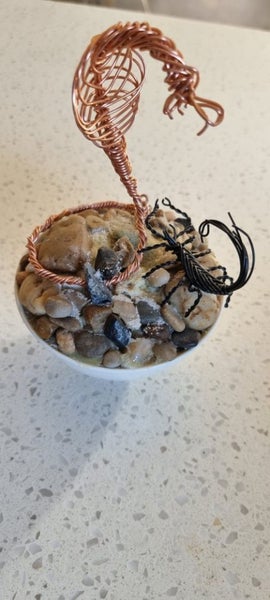 Scorpion and cobra snake handmade wire gift Carousel 2