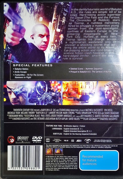 Babylon A.D. (Raw and Uncut) Carousel 2