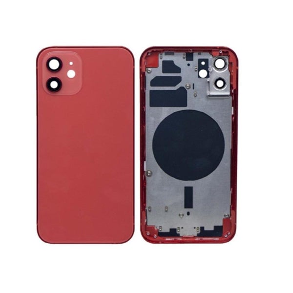 Back Housing For iPhone 12 Red Carousel 1