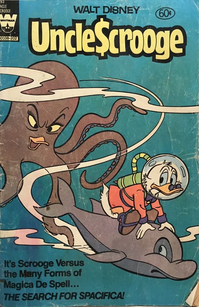 WALT DISNEY UNCLE SCROOGE: The Search for Spacifica 1981 Carousel 1